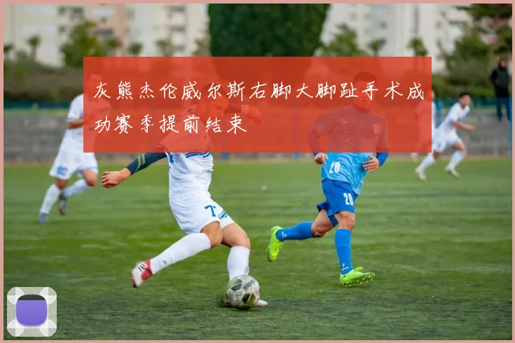 灰熊杰伦威尔斯右脚大脚趾手术成功赛季提前结束